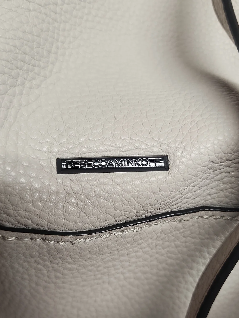 Rebecca Minkoff Soft Leather Lace Up Tassel Drawstring Backpack-Beautiful Lining